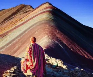 Contemplation at the Mountain of Seven Colors | Peruvian Trek Expeditions Contemplation at the Mountain of Seven Colors | Peruvian Trek Expeditions